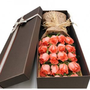 جعبه خوابیده گل رز